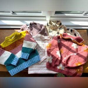LOT 5 Zara Toddler Sweaters size 18-24m